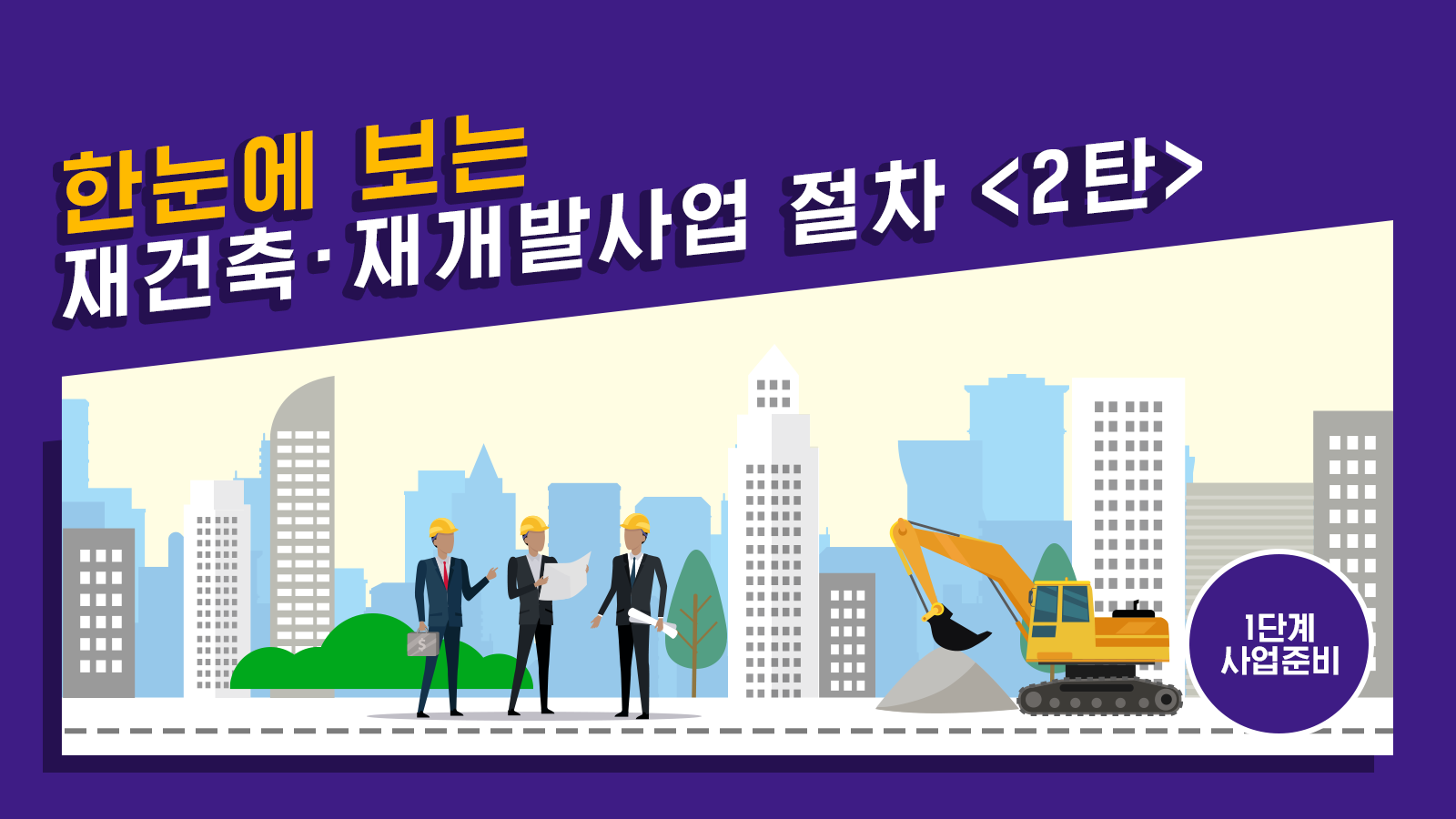 [도시정비사업 A to Z] 재건축·재개발사업 추진 절차 – 1단계 사업준비