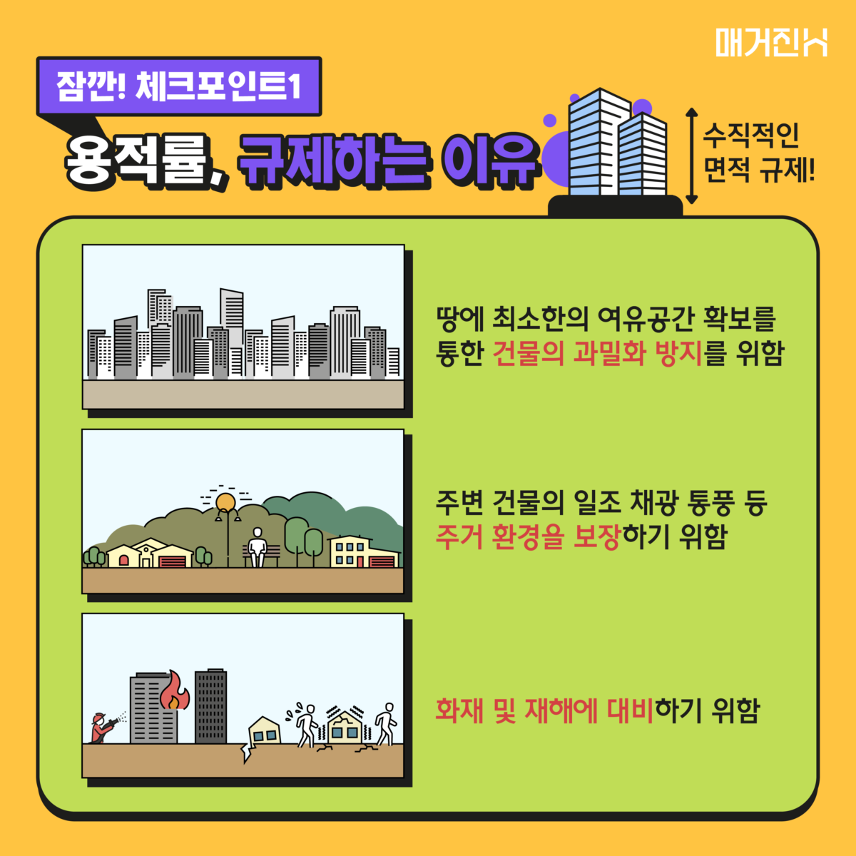 용적률 규제 이유